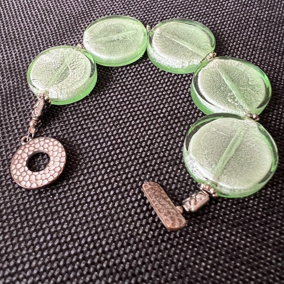 Handmade Glass Bracelet - Picture 2 of 5